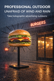 Load image into Gallery viewer, 280CM Outdoor 3D Hologram Fan 16 Blades Waterproof Holographic Advertising Display WiFi Cloud SD Card LED for outdoor Promotion